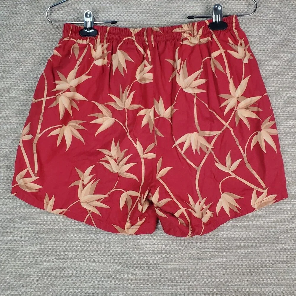 Polo Ralph Lauren Swim Trunks Mens L Hawaiian Beach Waves Beachcore Campcore - Picture 2 of 9